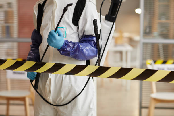Professional Trauma Scene Cleanup technician working in Osteen, FL